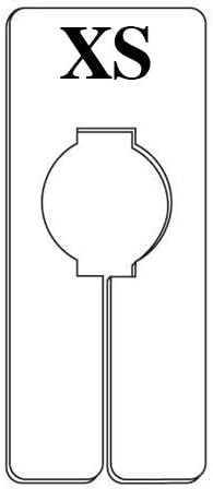 Rectangular Size Dividers - Size XS