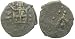Crusaders, Lordship of Sidon, Anonymous Copper, c. 1250 - 1291; Bronze Pougeoise