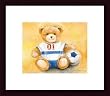 Art Poster Wood Framed Print - Number One - Artist: Olga Kaesling- Poster Size: 9 X 11