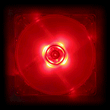 SilenX 92mm x 25mm 14dBA (42cfm) Fan with Red Leds