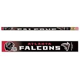 ATLANTA FALCONS OFFICIAL LOGO PENCIL 6-PACK