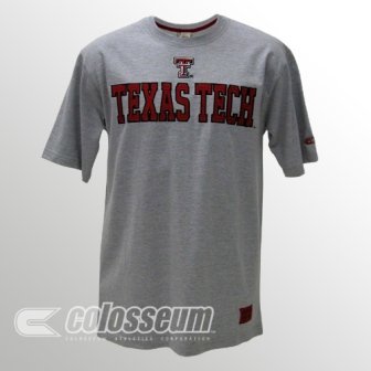 Buy Texas Tech Licensed Embroidered Logo T-Shirt by Colosseum Athletics