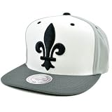 NHL LNH Mitchell & Ness Quebec Nordiques Throwback Hat Logo Snapback Flat Bill