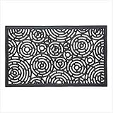 "Artistic Circles" Welcome Mat