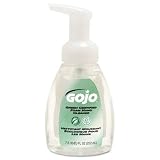 GO-JO INDUSTRIES Premium Foam Antibacterial Hand Wash, Fresh Fruit Scent, 46oz Bottle