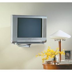 TV Wall Mount - 120 degree Rotation Silver 19-20 (Silver) (19" to 20" Set - 110 lbs capacity)