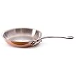 Mauviel Cuprinox Style 9.4-Inch Round Copper Frying Pan