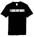 Mens Wedding T-Shirts Size L (I LOVE MY WIFE) Marriage & Divorce Humorous Slogans Comical Shirt; Wedding Ceremony Novelty Shirts for Men's, Women, Unisex, Adults, Boys, Youth, & Teens, Collectible Tees, Great Gift Ideas