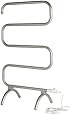 Warmrails 37.5-Inch Mid Size Towel Warmer with Wall Mounted/Floor Standing Option, Nickel Finish
