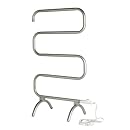 Warmrails 37.5-Inch Mid Size Towel Warmer with Wall Mounted/Floor Standing Option, Nickel Finish