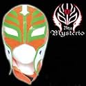 WWE Rey Mysterio Kids Size Replica ORANGE Mask