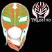 WWE Rey Mysterio Kids Size Replica ORANGE Mask