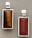 Red Jasper (Bloodstone)/Tiger's Eye Sterling Silver Pendant, 1 3/16 in (incl bail) Reversible