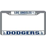 Los Angeles Dodgers Chrome License Plate Frame