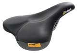 Velo Damen Fahrradsattel Plush Propotion D2, black, 246x161 mm