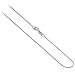 14 KT White Gold 0.6 MM 14K Baby Box Chain 16" 18" 20" 22" 24" Necklace