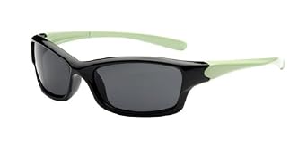 Click here to buy Kids Designer Fashion Sports Sunglasses - Boys and Girls Light Silver 5156 by SharpShades.
