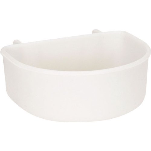 Petmate Kennel Water Cup, Single, White