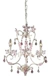 ELK Lighting 9100/3 3 Light Elise Chandelier, Antique White