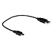 25cm USB 2.0 A - 5 Pin Mini B connects Camera ~ Tom Tom ~ Sat Nav ~ MP3 ~ Garmin GPS Cable / Lead / 