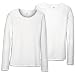 ALO Women's Bamboo Long Sleeve Tee, Natural White, Medium