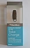 Blackberry HS-300 Bluetooth Headset Audible Voice Prompts Automatic Volume Control New