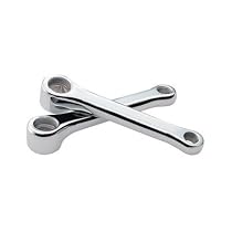 Torker Unicycle Cotterless Crank Arms 5" Chrome
