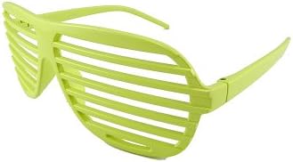 New Promotional Slat Shutter Shade Sunglasses (Lt Neon Green)