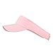 Youth Cotton Sun Visor - Pink OSFM