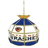 NHL Atlanta Thrashers Stained Glass Tiffany Lamp - 16 inch diameter