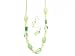 Bijoux Fantaisie Collier De Perles Variées Et Boucles d'Oreille Assorties