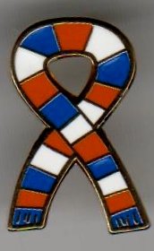 Wakefield Trinity Wildcats Rugby League Retro Bar Scarf Pin Badge