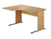 Urban Ergonomic Desk (Left Hand, Beech)