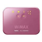 日本電気 モバイルWiMAXルータ AtermWM3600R ピンク PA-WM3600R(AT)P