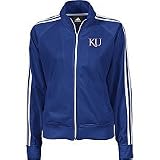 Adidas Kansas Jayhawks Women's 3 Stripe Track Jacket Medium