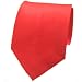 New Mens Solid Color Crimson Red Necktie Neck Tie