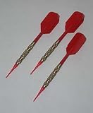 Supra (Red) 12 gram Soft Tip Darts - With extra flights, shafts, and tips