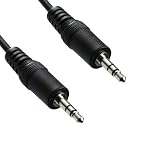 Mono 3.5MM Male to Male Cable Laptop Desktop audio to TV LCD