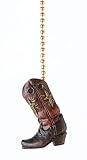COWBOY BOOT cowgirl western CEILING FAN PULL decor new boots pulls