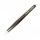 Wiha 44531 Stainless Steel Fine Point Professional ESD Precision Tech Tweezer, 120mm Overall Length