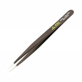 Wiha 44531 120mm General Purpose Tweezer with Fine Points