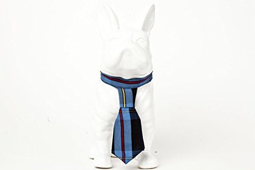 RUFF TIES Yatch Club Member Blue Plaid Pet Tie Medium