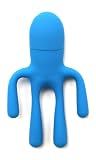 Super Talent Rubber Gumby Man Series 2 GB USB 2.0 Flash Drive RB-2SMAN (Blue)