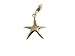 Monili sterling silver starfish charm