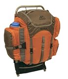 Alps Mountaineering Hydration Compatible, Top Loading Red Rock Backpack, Rust w/ Sleeping Bag Compartment, Hiking or Travel