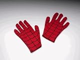 Child Spider Man Gloves-Red-Black