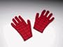Child Spider Man Gloves-Red-Black