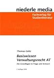 Basiswissen Verwaltungsrecht AT