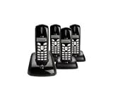 Review Doro 610+3 / Doro 610+3 Digital Cordless Telephone ( 10 Caller ID, 10 Name / Number Memory ) Quad Pack
