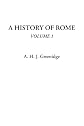 A History of Rome: V1